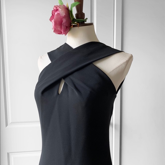 CARLA ZAMPATTI Classy Black Midi Dress - Picture 2 of 7